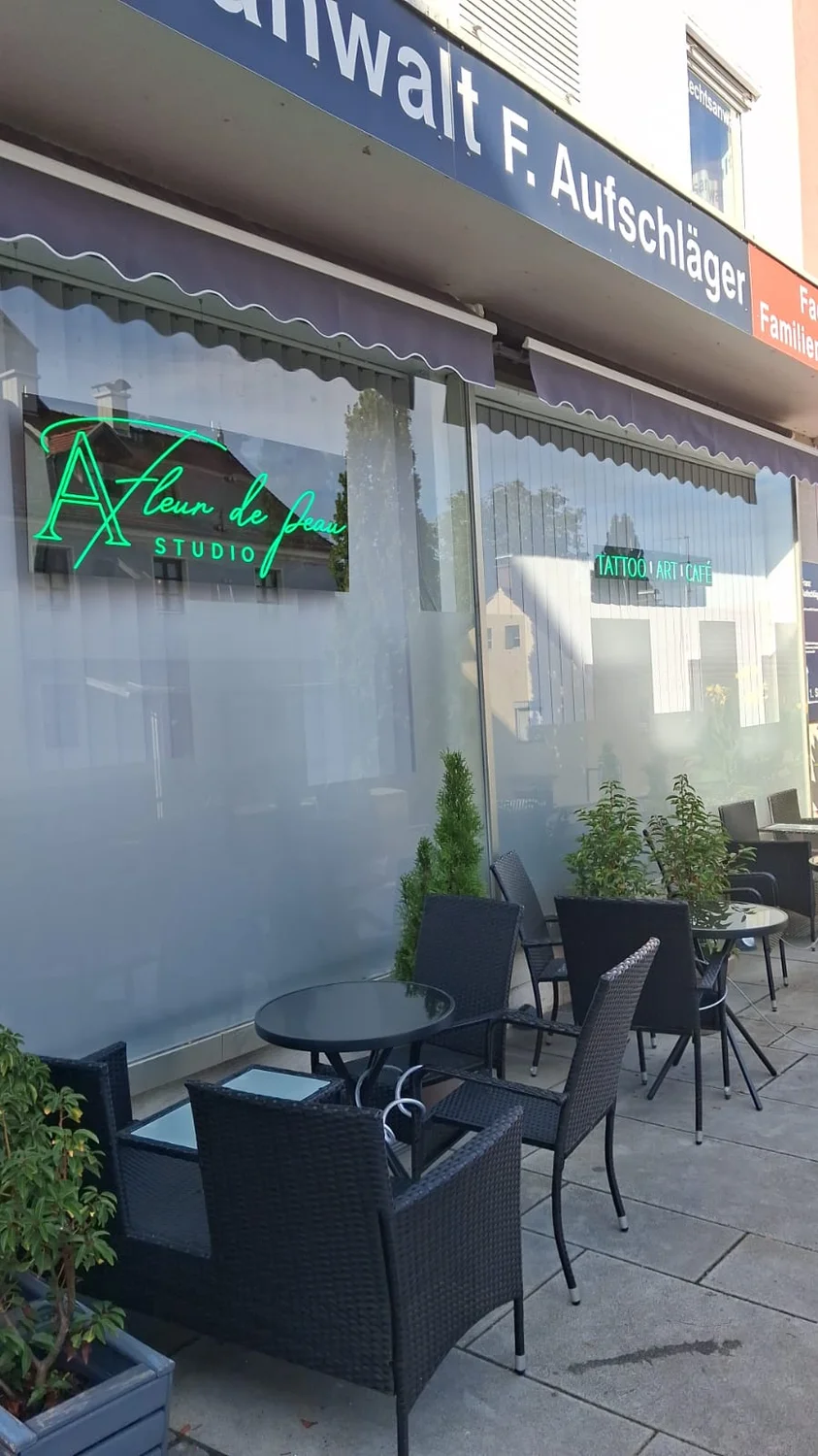 A Fleur de Peau Café - Terrasse