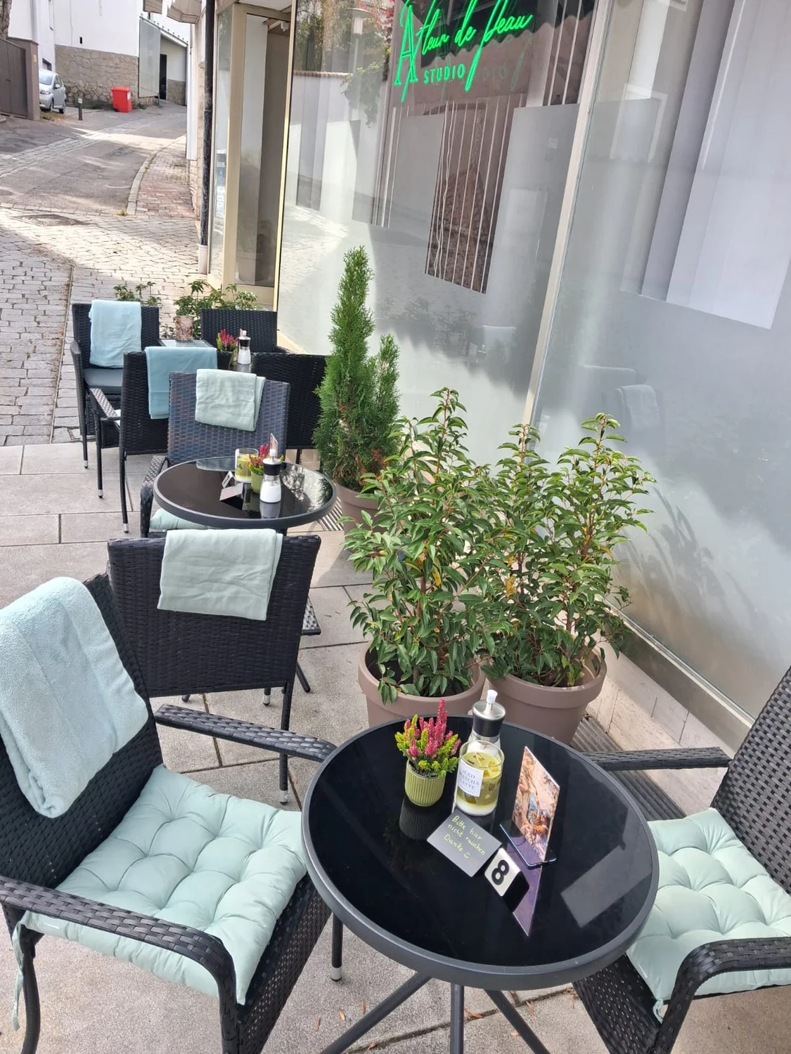 A Fleur de Peau Café - Terrasse